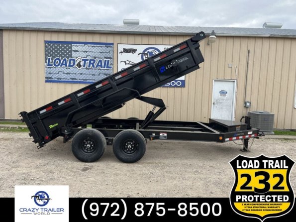 2024 Load Trail DL 83X14x2 High Side Dump Trailer 14K GVWR 7GA Floor available in Ennis, TX