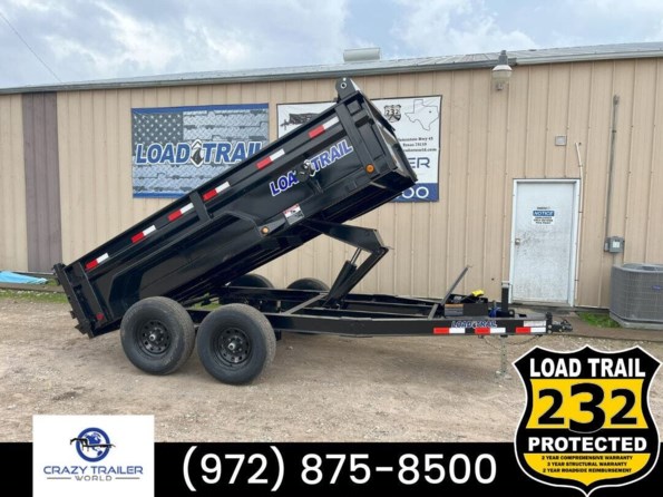 2024 Load Trail DT 6X12x2 Heavy Duty High Side Dump Trailer 9990 GVWR available in Ennis, TX