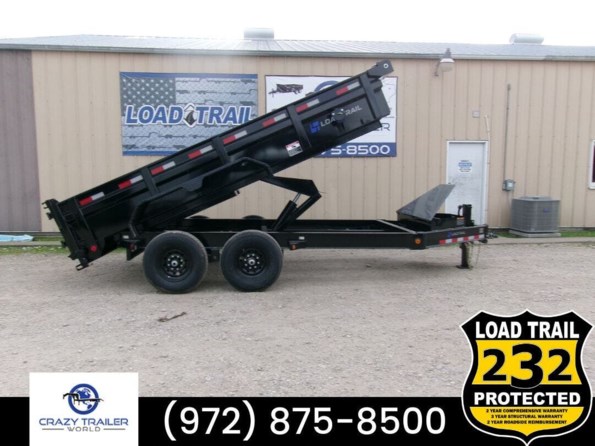 2024 Load Trail DL 83X14x2 Heavy Duty High Side Dump Trailer 14K GVWR available in Ennis, TX