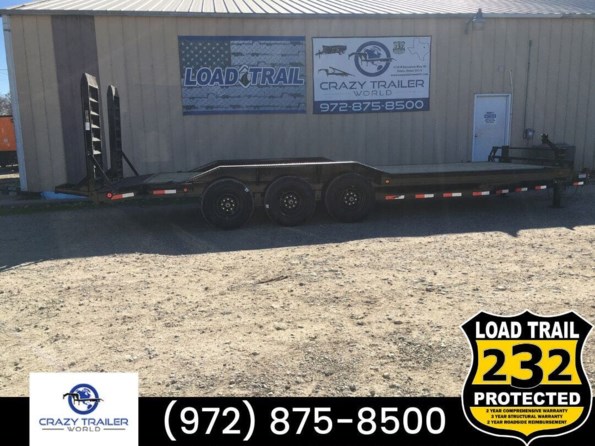 2024 Load Trail CH 102x24 Triple Axle Equipment Trailer 21K GVWR available in Ennis, TX