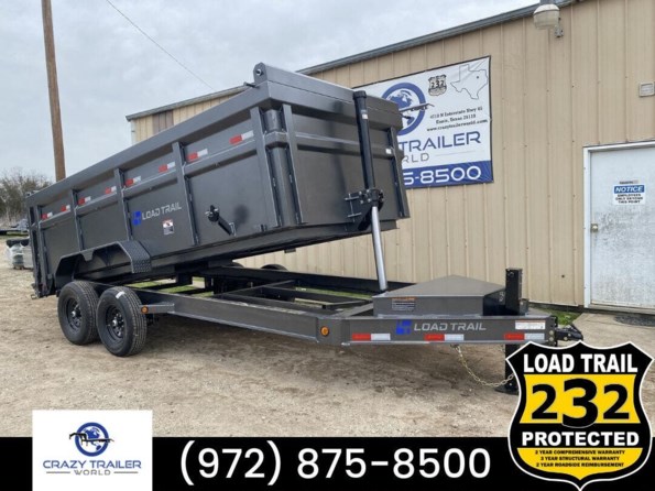 2024 Load Trail DL 83X16  High Side Dump Trailer 14K  GVWR 7GA Floor available in Ennis, TX