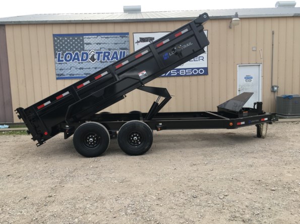 2024 Load Trail DL 83X14x2 Heavy Duty Dump Trailer 14K GVWR available in Ennis, TX