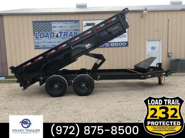2024 Load Trail DL 83X14x2 Heavy Duty High Side Dump Trailer 14K GVWR available in Ennis, TX