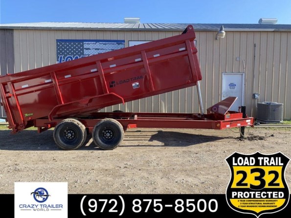 2024 Load Trail DL 83X16  High Side Dump Trailer 14K  GVWR 7 GA Floor available in Ennis, TX