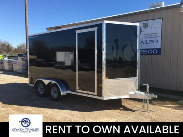 2024 Stealth 7.4X14 Extra Tall All Aluminum Enclosed Trailer available in Ennis, TX