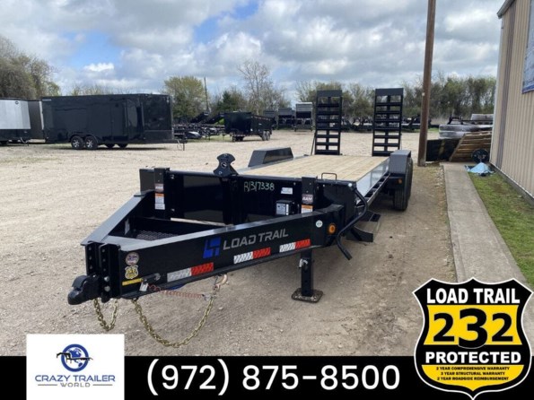 2024 Load Trail EH 82x22 Flatbed Equipment Trailer 20K GVWR available in Ennis, TX