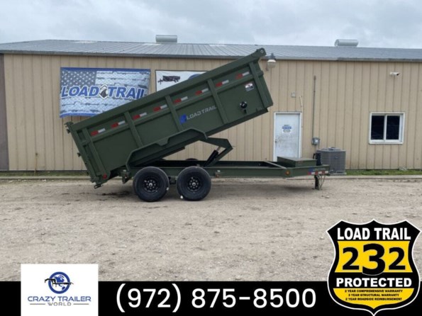 2024 Load Trail DL 83X14 High Side Dump Trailer 14K GVWR available in Ennis, TX