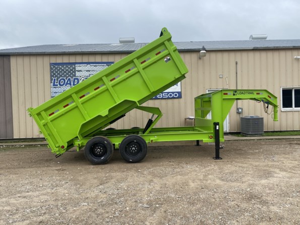 2024 Load Trail DG 83X14x4  Gooseneck High Side Dump Trailer 16K GVWR available in Ennis, TX