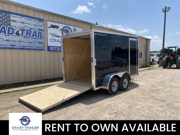 2024 Stealth 6x12 Aluminum Enclosed Cargo Trailer available in Ennis, TX