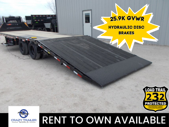 2023 Load Trail 102X32 Gooseneck Hydraulic Dovetail Trailer 25900 available in Greenville, TX
