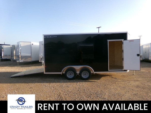 2023 Stealth 7X16 Extra Tall All Aluminum Enclosed Trailer available in Greenville, TX