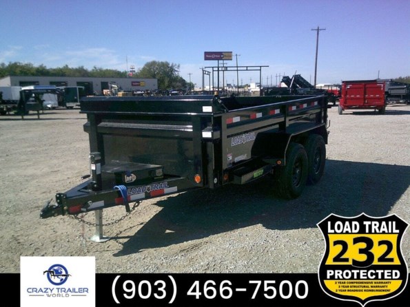 2024 Load Trail DT 6X12x2 Heavy Duty Dump Trailer 9990 GVWR available in Greenville, TX
