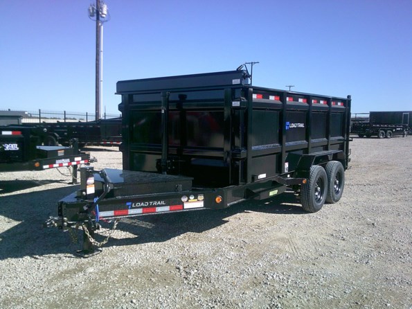 2024 Load Trail DL 83X14x4 High Side Heavy Duty Dump Trailer 14K GVWR available in Greenville, TX