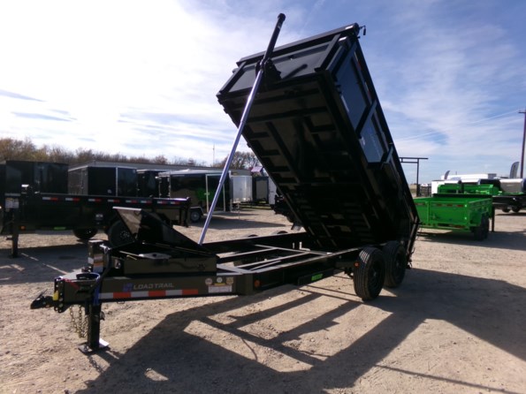 2024 Load Trail DL 83X14x3 High Side Telescopic Dump Trailer 14K GVWR available in Greenville, TX