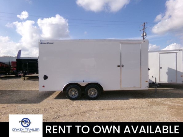 2024 Wells Cargo 7X16 Extra Height Enclosed Cargo Trailer available in Greenville, TX