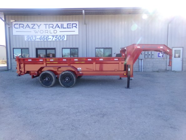 2024 Load Trail DG 83x16x2 Heavy Duty Gooseneck Dump Trailer 14K GVWR available in Greenville, TX