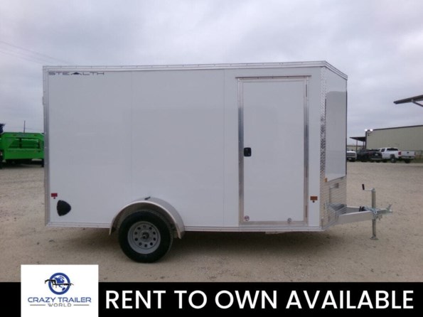 2024 Stealth 6x12 Aluminum Enclosed Cargo Trailer Extra Tall available in Greenville, TX