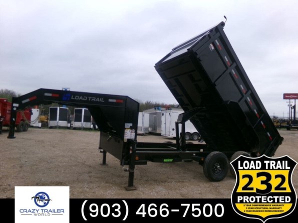 2024 Load Trail DG 83X14 High Side Gooseneck Dump Trailer 14K GVWR available in Greenville, TX