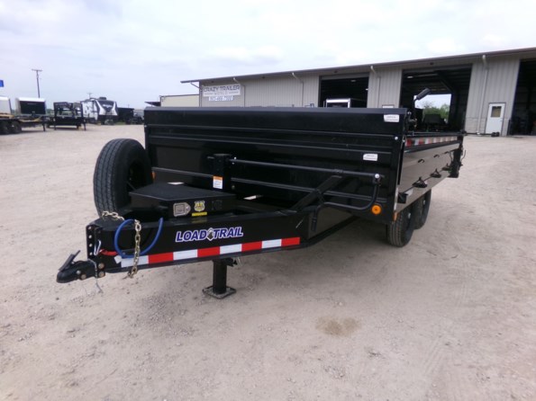 2023 Load Trail DZ 96" x 14' Tandem Axle Pintle Hook Deck Over Dump available in Greenville, TX