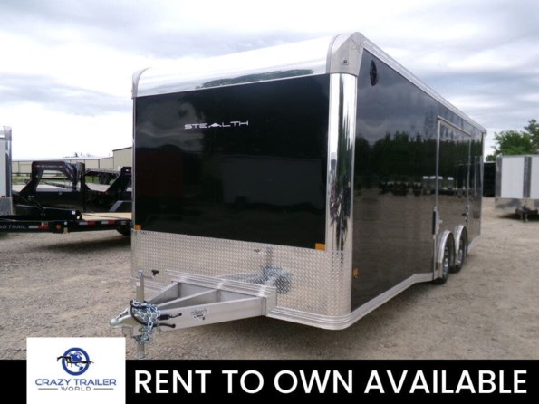 2024 Stealth 8.5X24 Aluminum Enclosed Car Hauler Cargo Trailer available in Greenville, TX