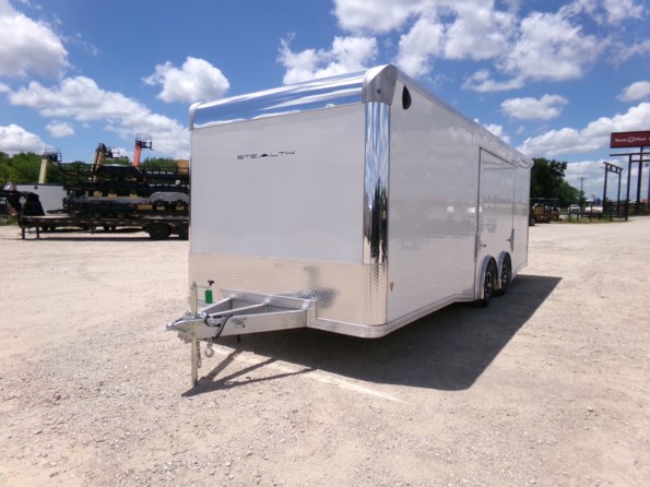 2025 Stealth 8.5X24 Car Hauler Enclosed Aluminum Trailer available in Greenville, TX