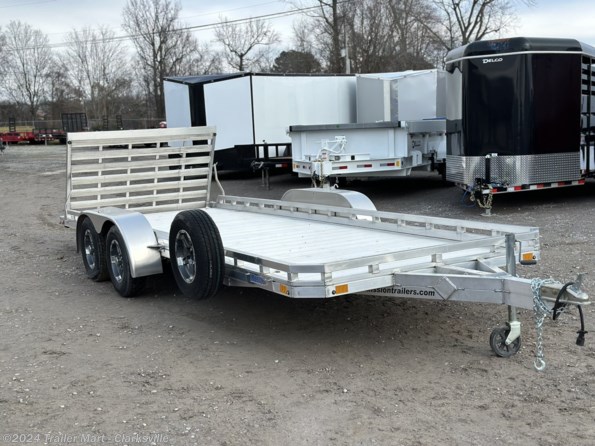 2022 Mission Trailers 6.5x20 Open Aluminum Utility Trailer 7K GVWR available in Clarksville, TN