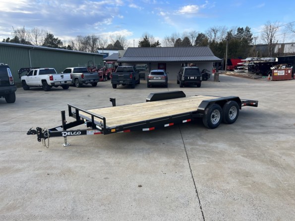 2023 Delco 20' 12K GVWR Flatbed equipment trailer available in Clarksville, TN