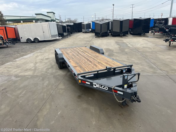 2023 Delco 20’ 14K Lowboy equipment trailer available in Clarksville, TN
