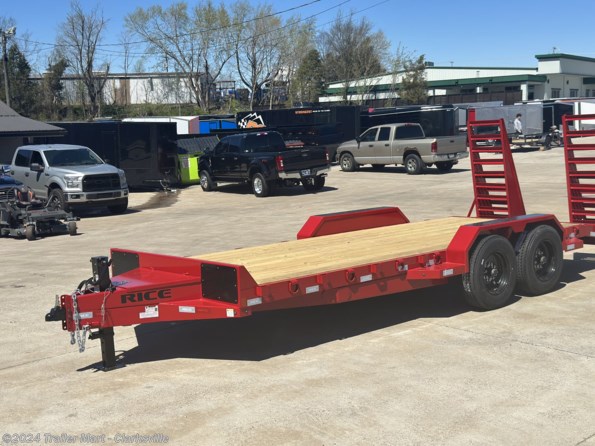 2023 Rice Trailers 8 TON 20' LOW PRO EQUIPMENT TRAILER available in Clarksville, TN