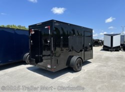 2023 Trailer Mart 6x12 Single Axle, Blackout, Slope wedge, insulated