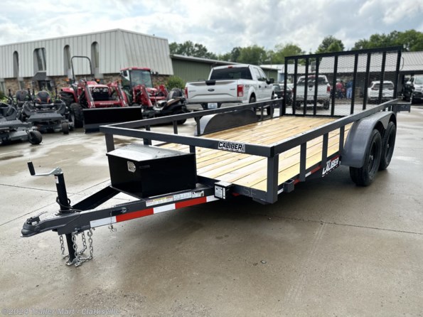 2023 Caliber 7x14 Tandem Axle BEST OPEN UTILITY ON THE MARKET available in Clarksville, TN