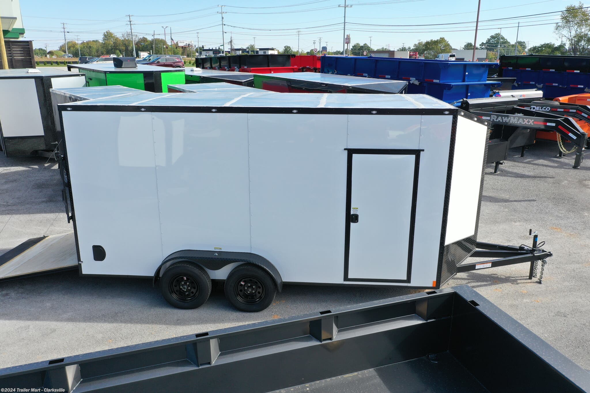 7x14 Cargo Trailer for sale | New Seed Cargo 7 X 14 TA2 Enclosed ...