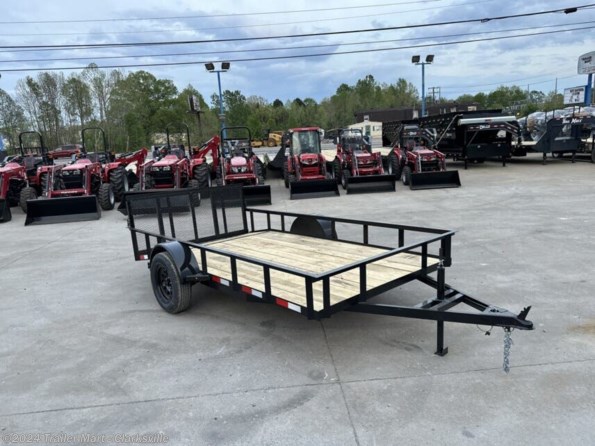 2024 Piggyback MetalWorks 7' wide x 12' open utility trailer single axle available in Clarksville, TN