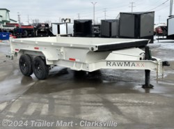 2024 RawMaxx 7x14 7Ton Dump Trailer W/ Hydraulic Jack