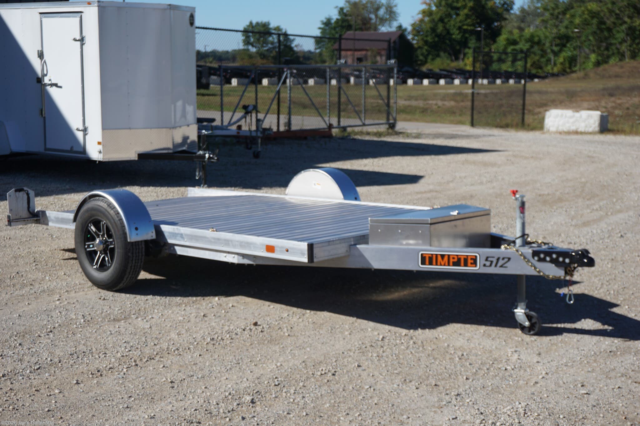 2023 Timpte 0512TSEZ 5x12 5000 GVWR Electric Lowering Aluminum Trailer