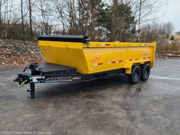 2024 Horizon Trailers HZ7BP 16' Dump Trailer available in Cave City, KY