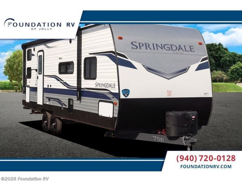 New 2022  Keystone Springdale 251BH by Keystone from Foundation RV in Wichita Falls, TX