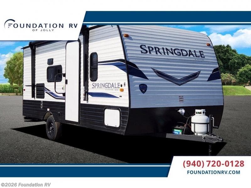 New 2022  Keystone Springdale Mini 1760BH by Keystone from Foundation RV in Wichita Falls, TX