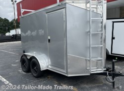 2023 Tailor-Made Trailers 6 Wide Enclosed 6 x10 tandem with ladder racks