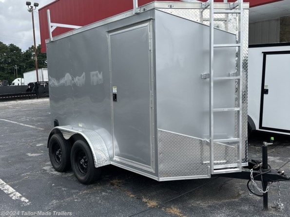 2023 Tailor-Made Trailers 6 Wide Enclosed 6 x10 tandem with ladder racks available in Stone Mountain, GA