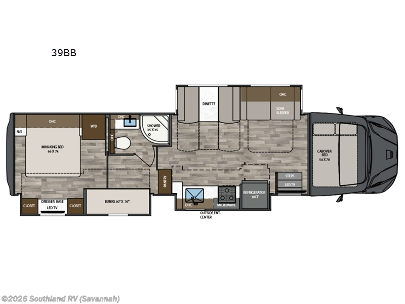 New 2027 Renegade  Valencia 39BB available in Savannah, Georgia