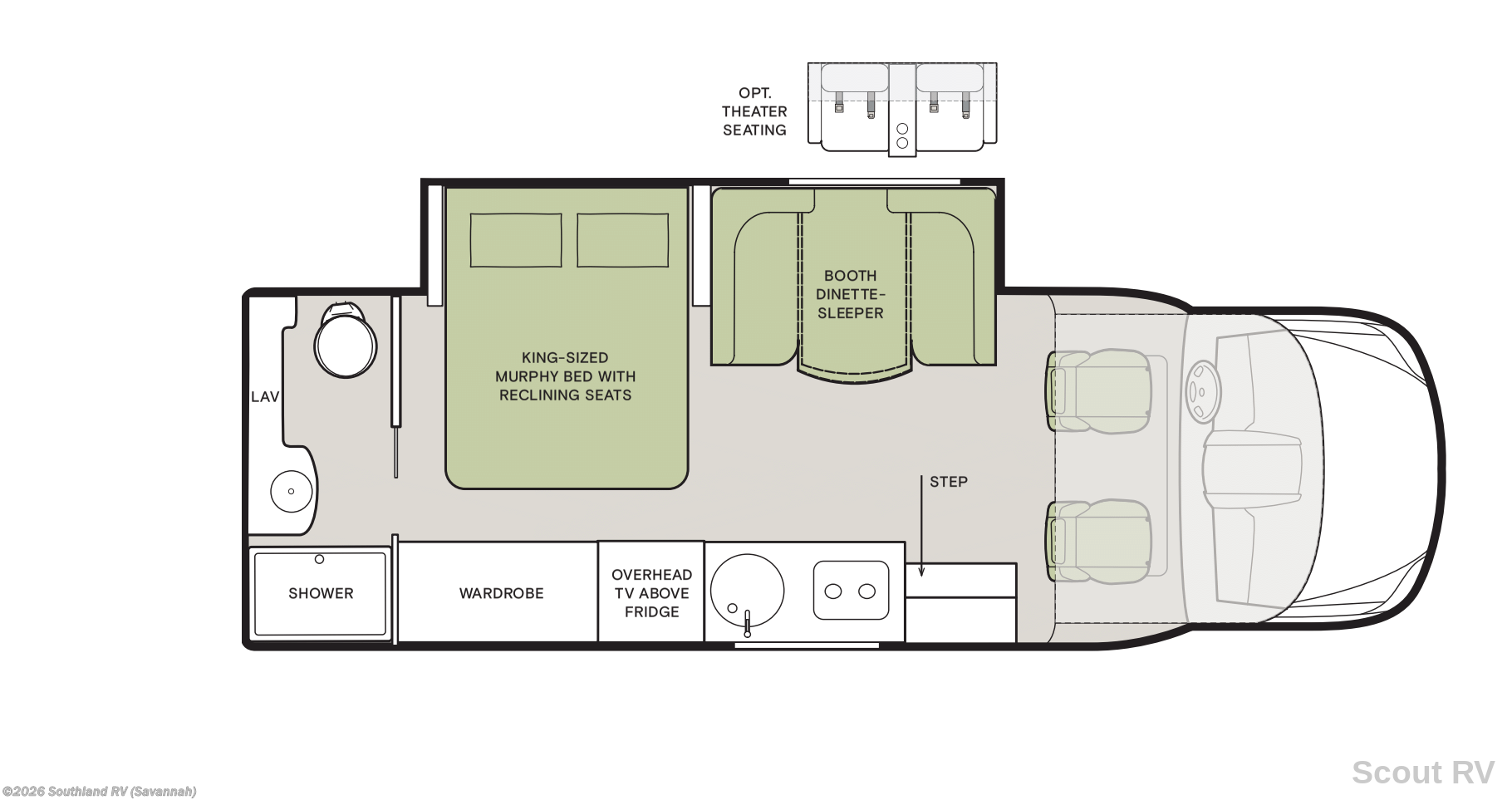 New 2027 Tiffin Wayfarer 25RW available in Savannah, Georgia