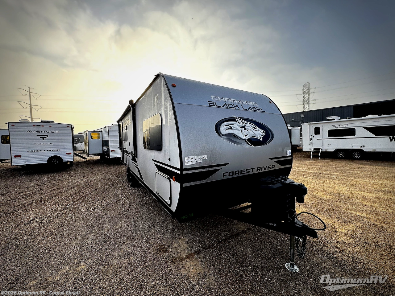 New 2026 Forest River Cherokee Grey Wolf Black Label 23MKBL available in Robstown, Texas