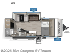 New 2026 Forest River Cherokee Wolf Pup 18PB available in Tucson, Arizona