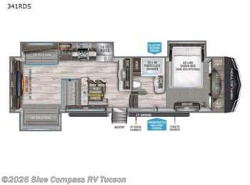 Used 2022 Grand Design Reflection 341RDS available in Tucson, Arizona
