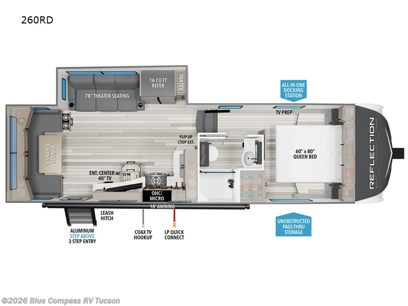 Used 2024 Grand Design Reflection 150 Series 260RD available in Tucson, Arizona