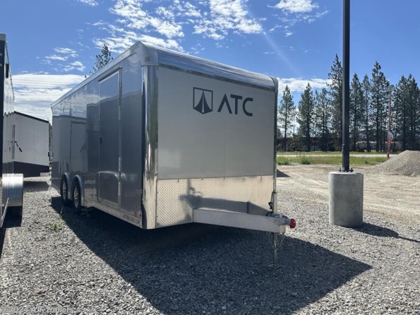 2023 ATC Raven 102'x20' Silver Frost Car Hauler/Cargo Trailer available in Rathdrum, ID