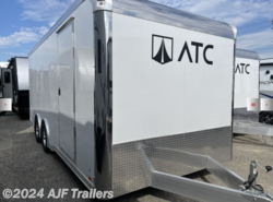 2023 ATC Raven  Polar White 102x20 Car Hauler-Cargo Trailer