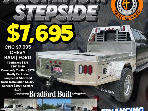 2024 Bradford Built Aluminum Stepside Skirted Bed available in Rathdrum, ID