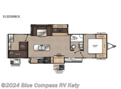 Used 2020 Coachmen Catalina Legacy 313DSRBCK available in Katy, Texas